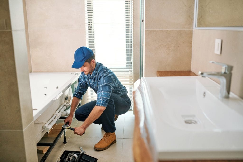Painting Bathroom insulation and repair